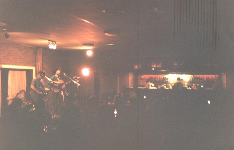 Image of musicians at Stow Folk Club - 1990s