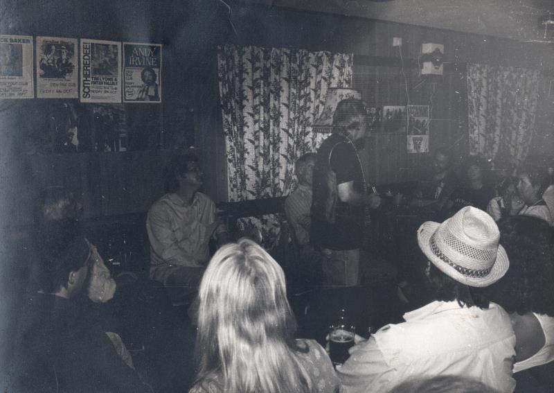 Image from Stow Folk Club night - 1990s