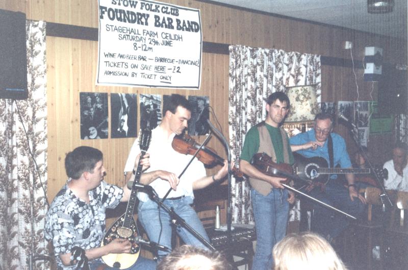 Image of Foundary Bar Band at Stow Folk Club - 29th June unknown year